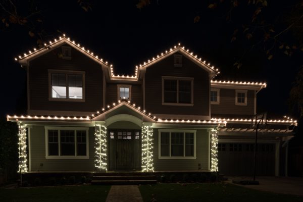 Christmas,Night,Lights,Decorating,House